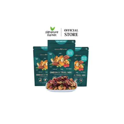 Signature Market 3x Omega-3 Trail Mix (Bulk Pack)(450g)